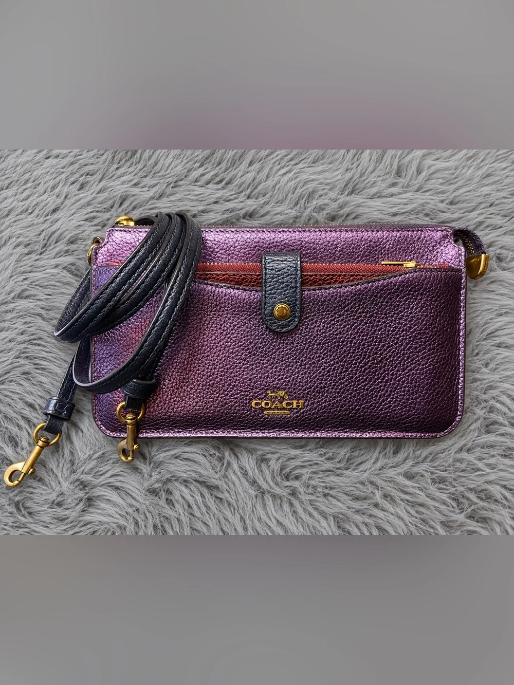 EUC Coach Noa Pop Up Messenger in Colorblock